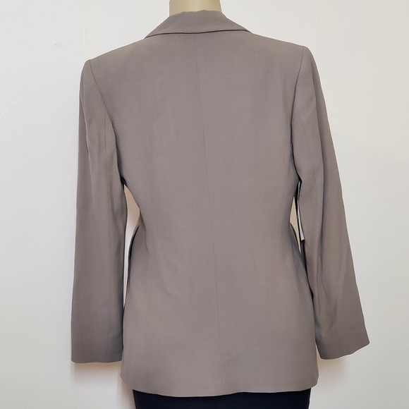 VTG Georgiou Studio Wool Blend Blazer Size 6 Business Career Professional - Picture 3 of 12